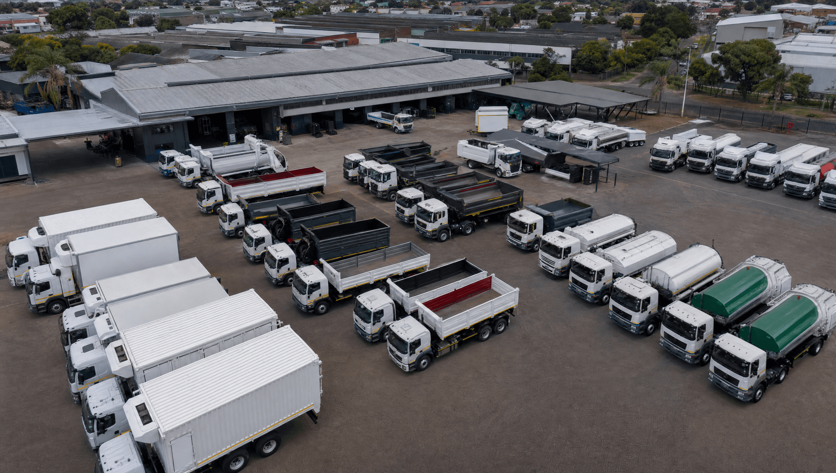 4Ton Truck Centre dealership yard